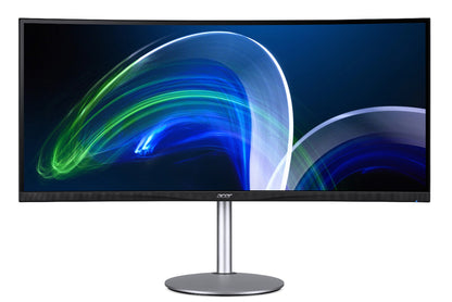 Acer CB382CUR platta pc-skärmar 95,2 cm (37.5") 3840 x 1600 pixlar Quad HD+ LED Svart