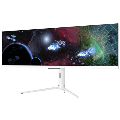 LC-Power LC-M44-DFHD-120 platta pc-skärmar 111,2 cm (43.8") 3840 x 1080 pixlar Double Full HD Vit