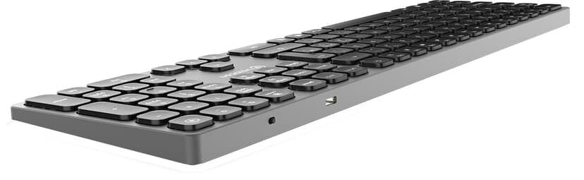 Voxicon DK-PX1-BT/B tangentbord Universal Bluetooth QWERTY Nordic Svart