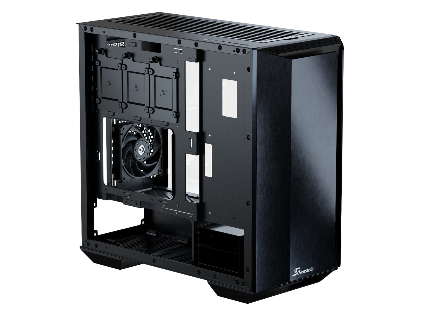 Seasonic SYNCRO Q704 + DGC-750W Midi Tower Svart