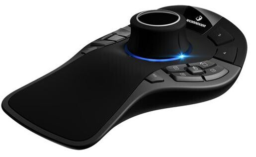 3Dconnexion SpaceMouse Pro USB Svart, Grå