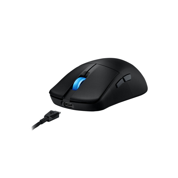 ASUS ROG Harpe Ace Mini datormöss Spela Ambidextrous RF Wireless + Bluetooth + USB Type-C Optisk 42000 DPI