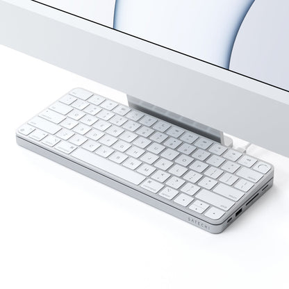 Satechi ST-UCISDS dockningsstationer för bärbara datorer Kabel USB 3.2 Gen 2 (3.1 Gen 2) Type-C Silver