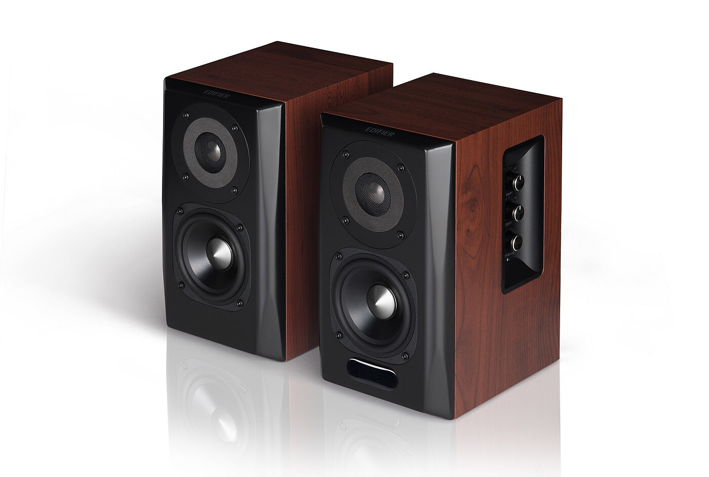 Edifier S350DB mikrofonset 150 W Universal Svart, Trä 2.1 kanaler 80 W Bluetooth
