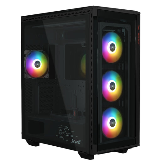 XPG BATTLECRUISER II ST Midi Tower Svart