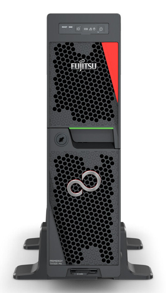 Fujitsu PRIMERGY TX1320 M6 servrar Ultra Micro Tower Intel Xeon E E-2436 2,9 GHz 32 GB DDR5-SDRAM 500 W