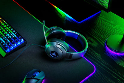 Razer Kraken V3 X Headset Kabel Huvudband Spela USB Type-A Svart