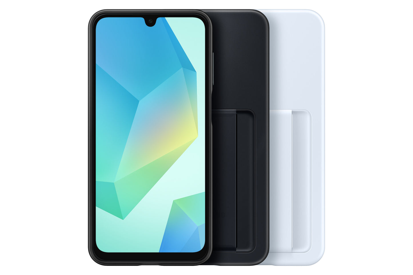 Samsung EF-OA166TBEGWW mobiltelefonfodral 17 cm (6.7") Omslag Svart