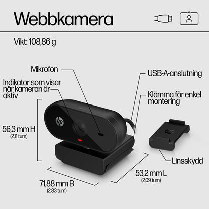 HP 320 FHD-webbkamera