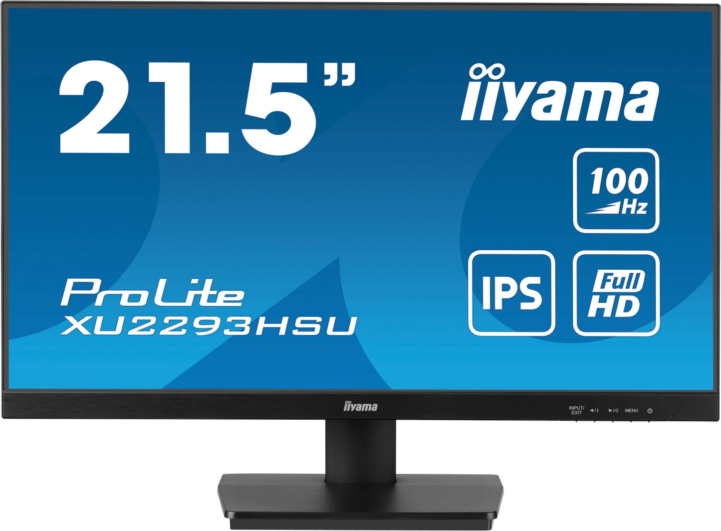 iiyama ProLite XU2293HSU-B7 platta pc-skärmar 54,6 cm (21.5") 1920 x 1080 pixlar Full HD LED Svart