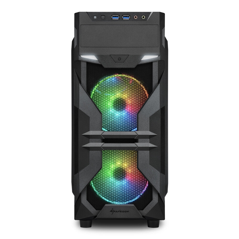 Sharkoon VG7-W RGB Midi Tower Svart