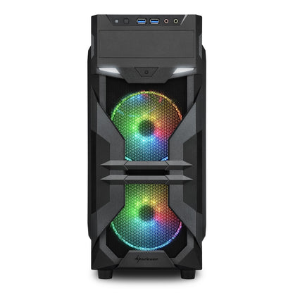 Sharkoon VG7-W RGB Midi Tower Svart