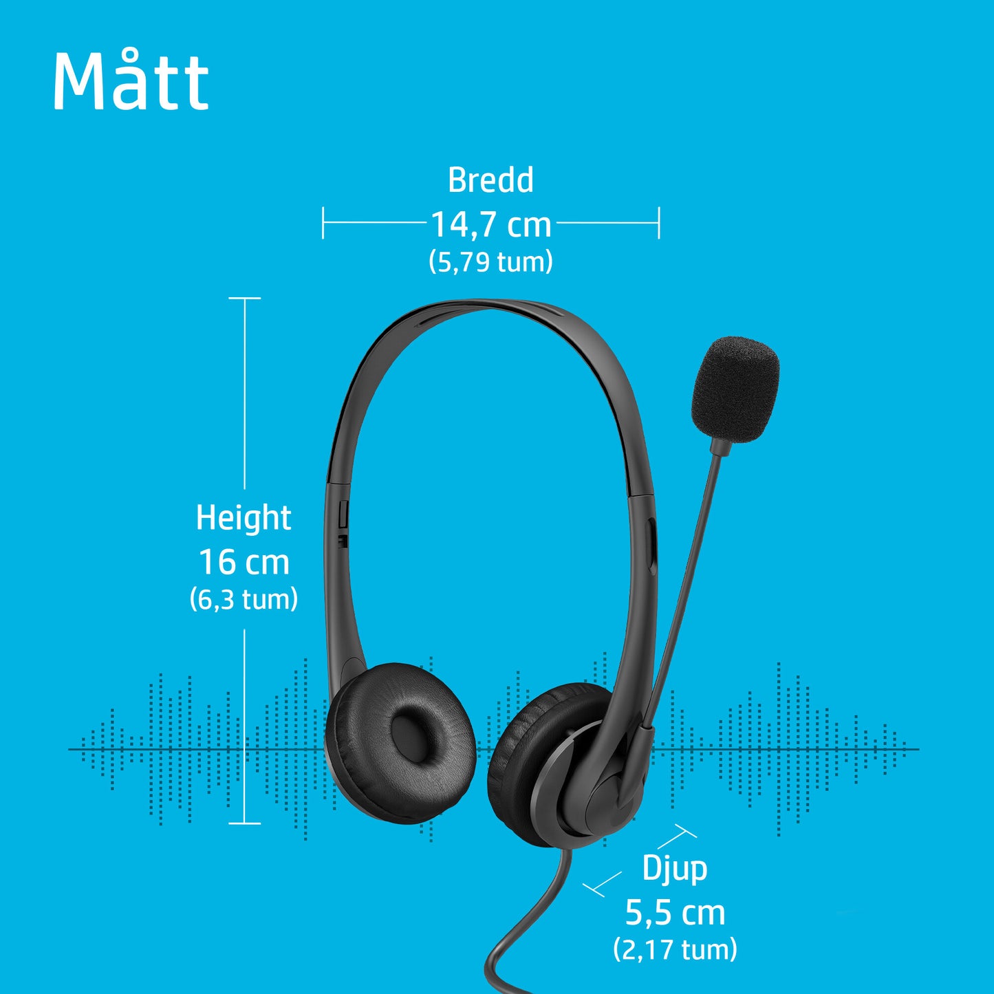 HP USB-stereoheadset G2
