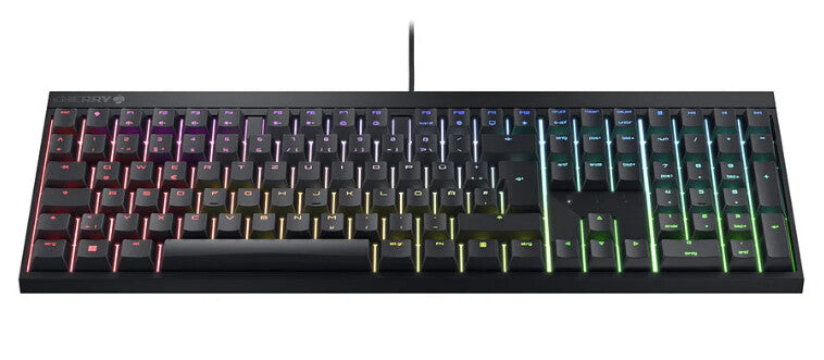 CHERRY MX 2.0S tangentbord Spela USB QWERTZ tyska Svart