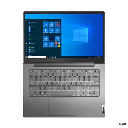 Lenovo ThinkBook 14 G3 ACL AMD Ryzen™ 5 5500U Bärbar dator 35,6 cm (14") Full HD 8 GB DDR4-SDRAM 256 GB SSD Wi-Fi 6 (802.11ax) Windows 10 Pro Nordic Grå