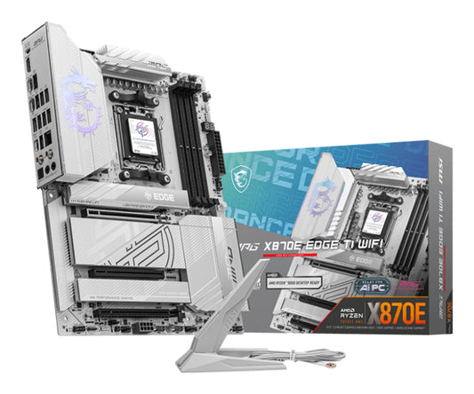 MSI MPG X870E EDGE TI WIFI moderkort AMD X870E AM5-sockel ATX