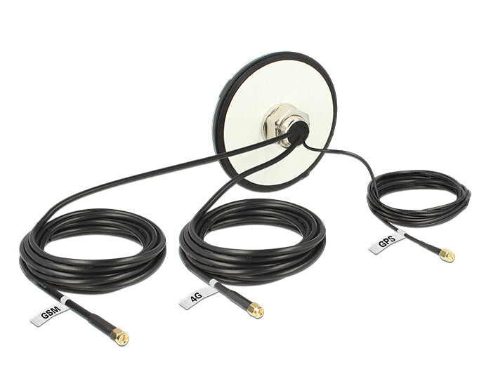 Navilock 12457 satellitantenner Svart