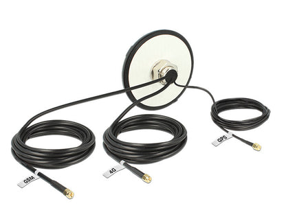 Navilock 12457 satellitantenner Svart