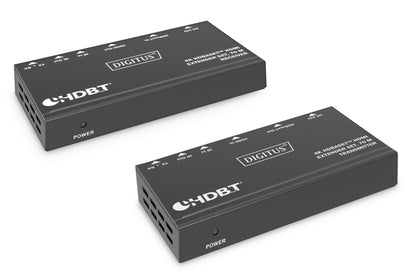 Digitus DS-55520 AV-förlängare Sändare och mottagare för AV-utrustning Svart