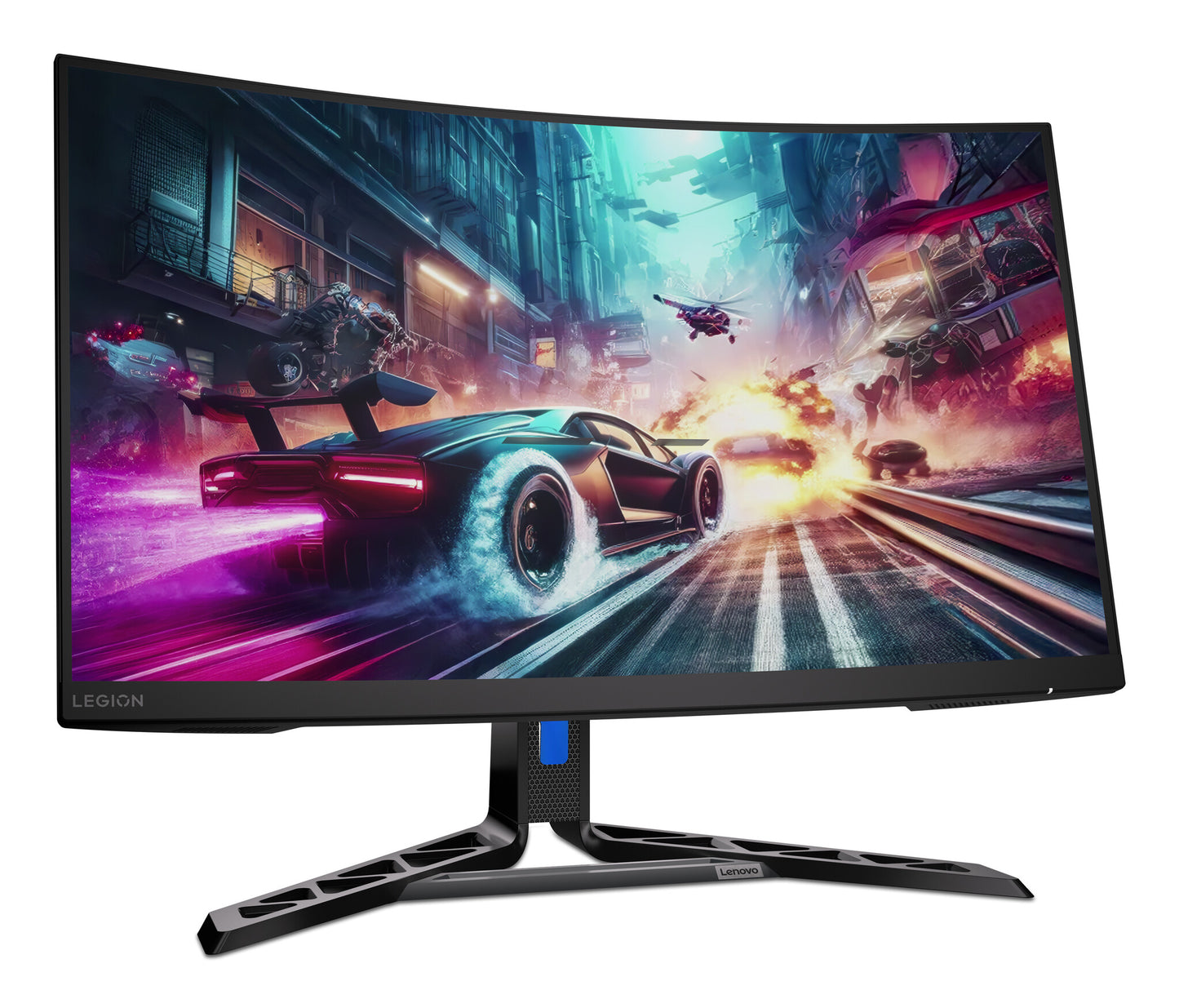 Lenovo Legion R32qc-30 platta pc-skärmar 80 cm (31.5") 2560 x 1440 pixlar Quad HD LED Svart