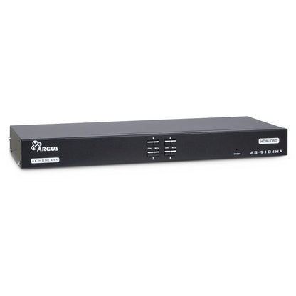 Inter-Tech KVM AS-9104HA KVM-switchar Svart