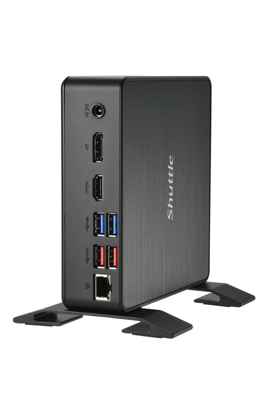 Shuttle NC40U datorhölje & moderkort 0.84L sized PC Svart 7305 Intel® SoC 1,1 GHz