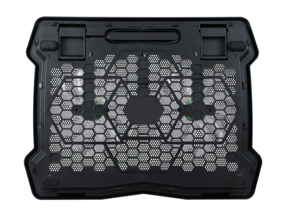 Conceptronic THANA06B kylningsdynor för bärbara datorer 39,6 cm (15.6") Svart