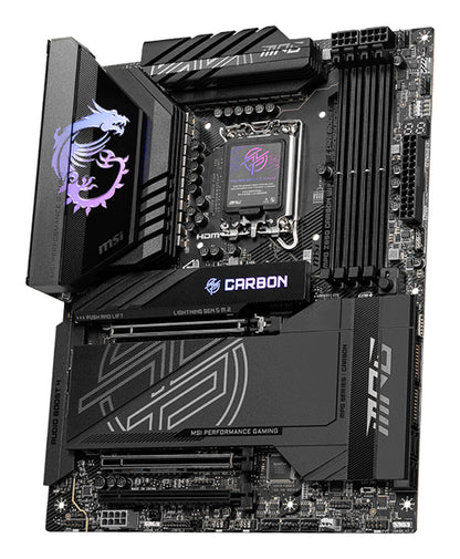 MSI MPG Z890 CARBON WIFI moderkort Intel Z890 LGA 1851 (Socket V1) ATX
