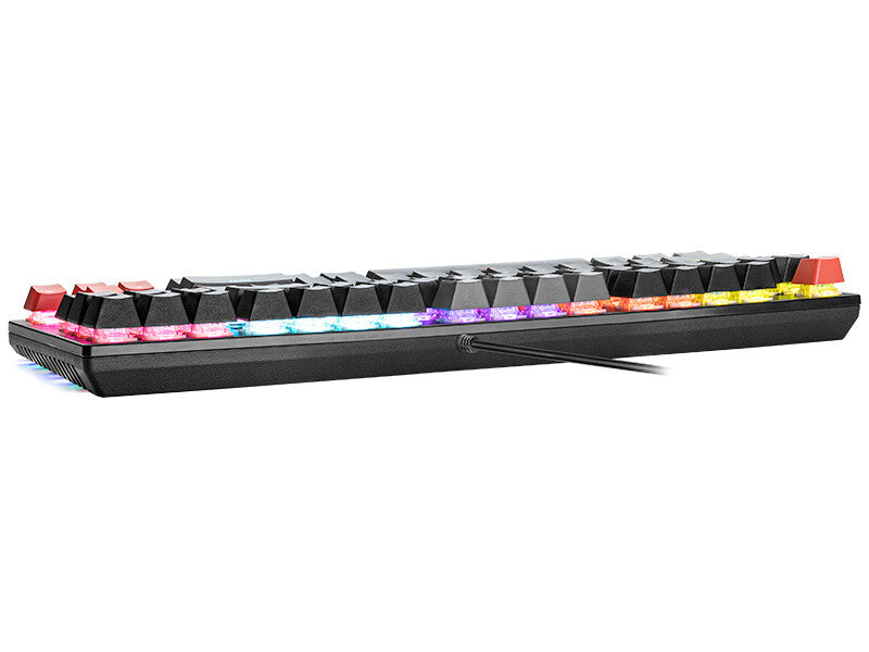 Tracer Blade 87 tangentbord Spela USB QWERTY Engelsk Svart, Grå, Röd