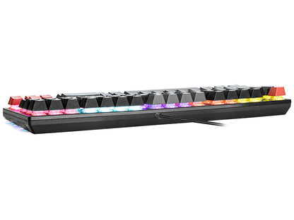 Tracer Blade 87 tangentbord Spela USB QWERTY Engelsk Svart, Grå, Röd