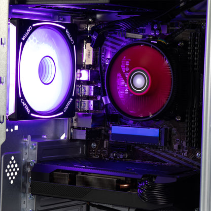 CAPTIVA 92769 persondatorer/arbetsstationer AMD Ryzen™ 7 5700X 32 GB DDR4-SDRAM 1 TB SSD NVIDIA GeForce RTX 5060 Ti Windows 11 Home PC Svart