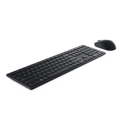 DELL KM5221W tangentbord Mus inkluderad Kontor RF Trådlös AZERTY Belgiskt Svart