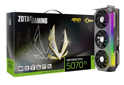 Zotac GAMING GeForce RTX 5070 Ti AMP Extreme INFINITY NVIDIA 16 GB GDDR7