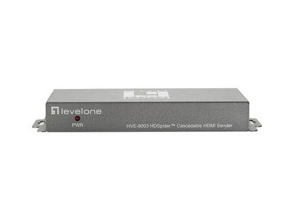 LevelOne HVE-9003 AV-förlängare Sändare för AV-utrustning Grå