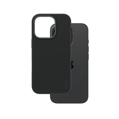 PanzerGlass CARE by ® Fashionable Case Black w. MagSafe iPhone 16 Pro mobiltelefonfodral Omslag Svart