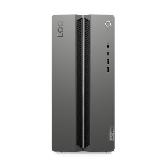 Lenovo Legion LOQ Tower Intel® Core™ i5 i5-14400F 16 GB DDR5-SDRAM 1 TB SSD NVIDIA GeForce RTX 4060 PC Svart, Grå