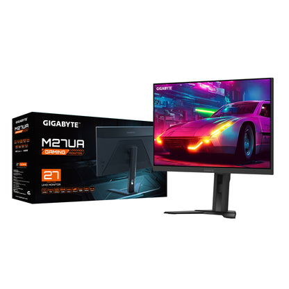 GIGABYTE M27UA platta pc-skärmar 68,6 cm (27") 3840 x 2160 pixlar 4K Ultra HD LED Svart
