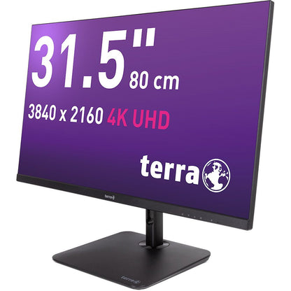 TERRA 3030234 platta pc-skärmar 80 cm (31.5") 3840 x 2160 pixlar 4K Ultra HD LCD Svart