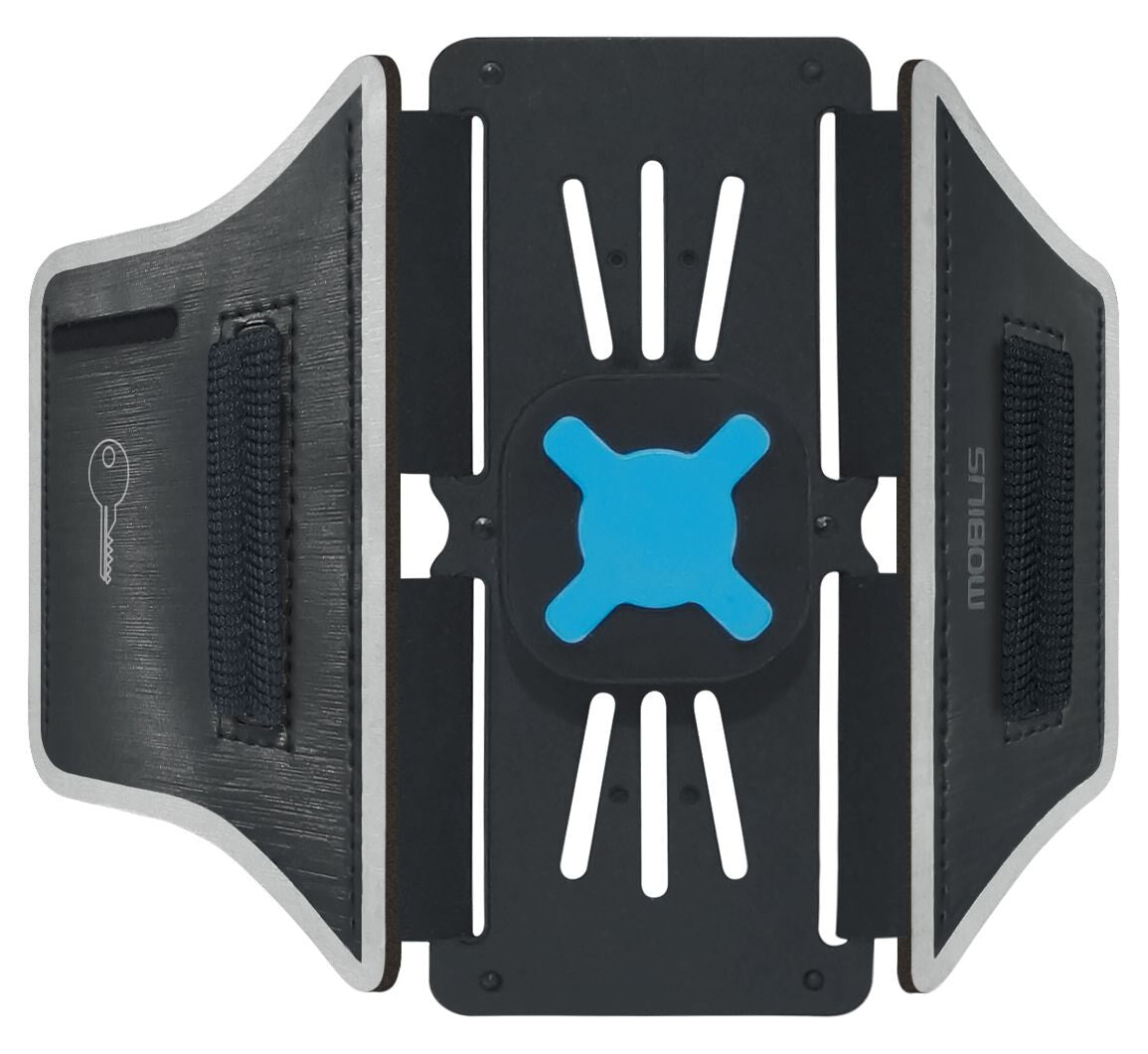 Mobilis BRAZALETE UNIV U.FIX RUN KIT . mobiltelefonfodral Armbands skydd Svart
