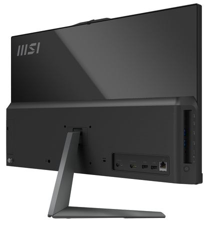 MSI Modern AM242P 1M-1204DE Intel Core 3 100U 60,5 cm (23.8") 1920 x 1080 pixlar Allt-i-ett-dator 16 GB DDR5-SDRAM 256 GB SSD Windows 11 Pro Wi-Fi 6E (802.11ax) Svart