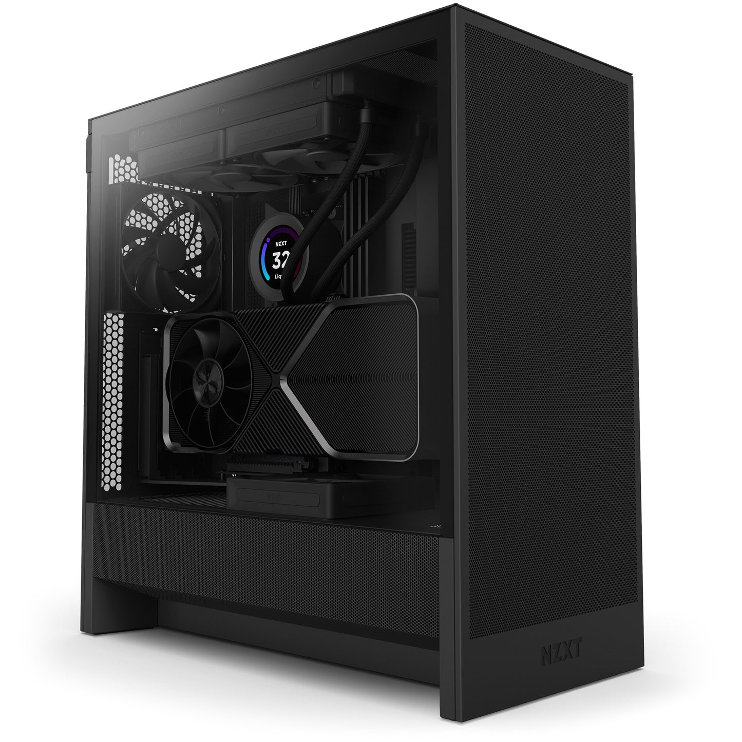 NZXT H5 Flow Midi Tower Svart