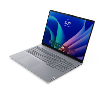 Lenovo ThinkBook 16 G9 IPL Copilot+ PC Intel Core Ultra 5 325 Bärbar dator 40,6 cm (16") WUXGA 16 GB DDR5-SDRAM 512 GB SSD Wi-Fi 7 (802.11be) Windows 11 Pro tyska Grå