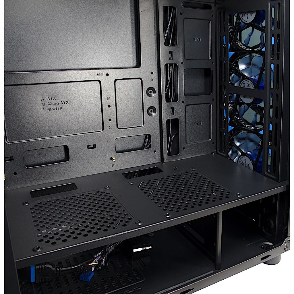 Inter-Tech CXC2 Tower Svart