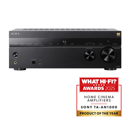 Sony TA-AN1000 165 W 7.2 kanaler Surround 3D kompatibilitet Svart