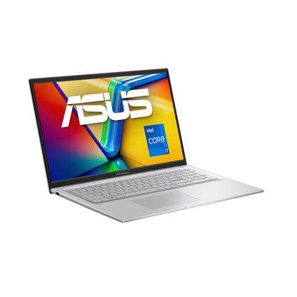 ASUS Vivobook 17 X1704VA-AU918W Intel Core 7 150U Bärbar dator 43,9 cm (17.3") Full HD 16 GB DDR4-SDRAM 1 TB SSD Wi-Fi 6 (802.11ax) Windows 11 Home tyska Silver