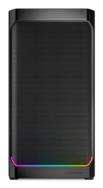 Sharkoon MK4 RGB Strip Micro Tower Svart