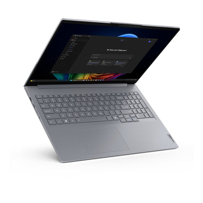 Lenovo ThinkBook 16 G9 IPL Copilot+ PC Intel Core Ultra 5 325 Bärbar dator 40,6 cm (16") WUXGA 16 GB DDR5-SDRAM 512 GB SSD Wi-Fi 7 (802.11be) Windows 11 Pro tyska Grå