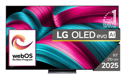 LG OLED evo AI OLED83C51LA TV-apparat 2,11 m (83") 4K Ultra HD Smart-TV Wi-Fi Svart