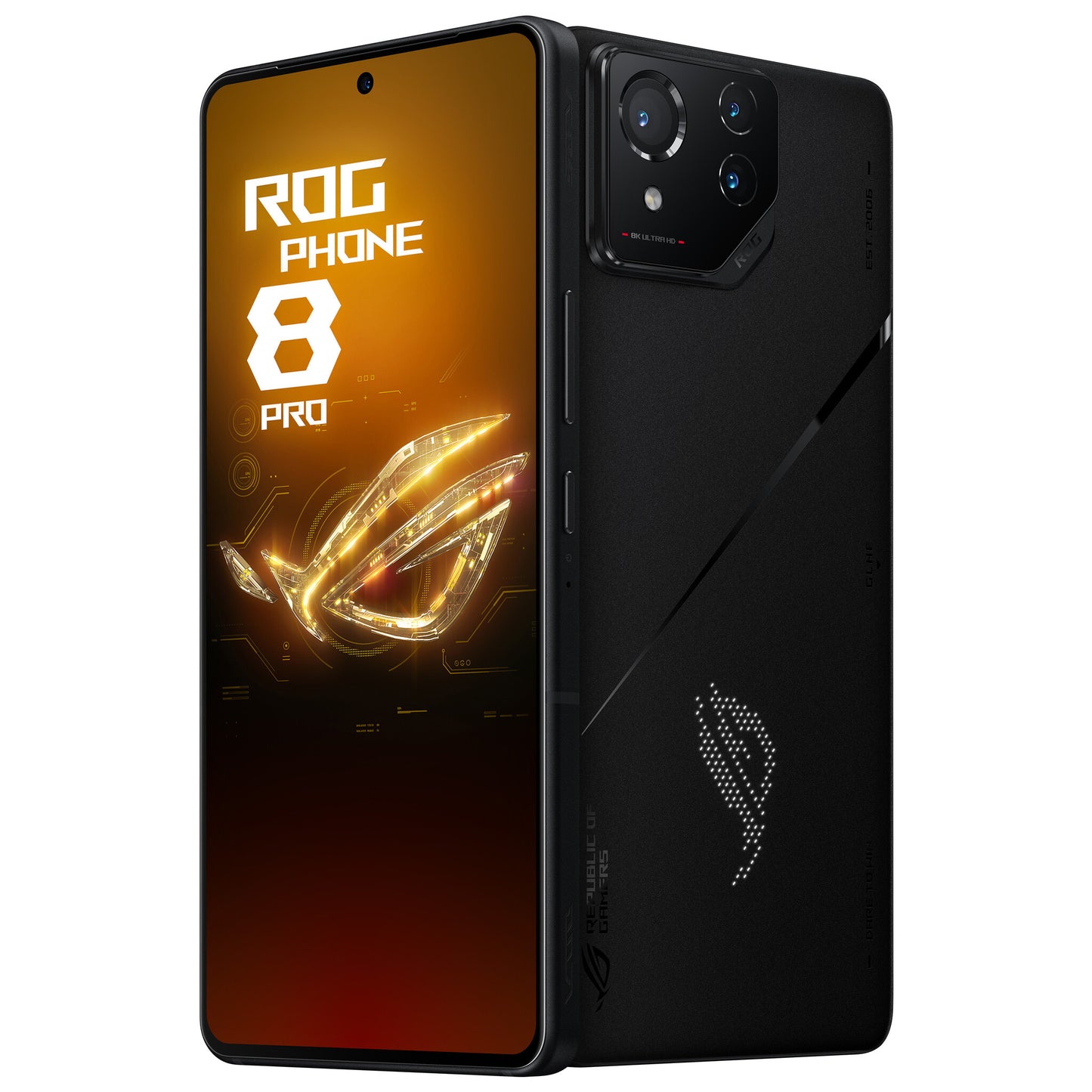 ASUS ROG Phone 8 Pro AI2401-16G512GP 17,2 cm (6.78") Dubbla SIM-kort Android 14 5G USB Type-C 16 GB 512 GB 5500 mAh Svart