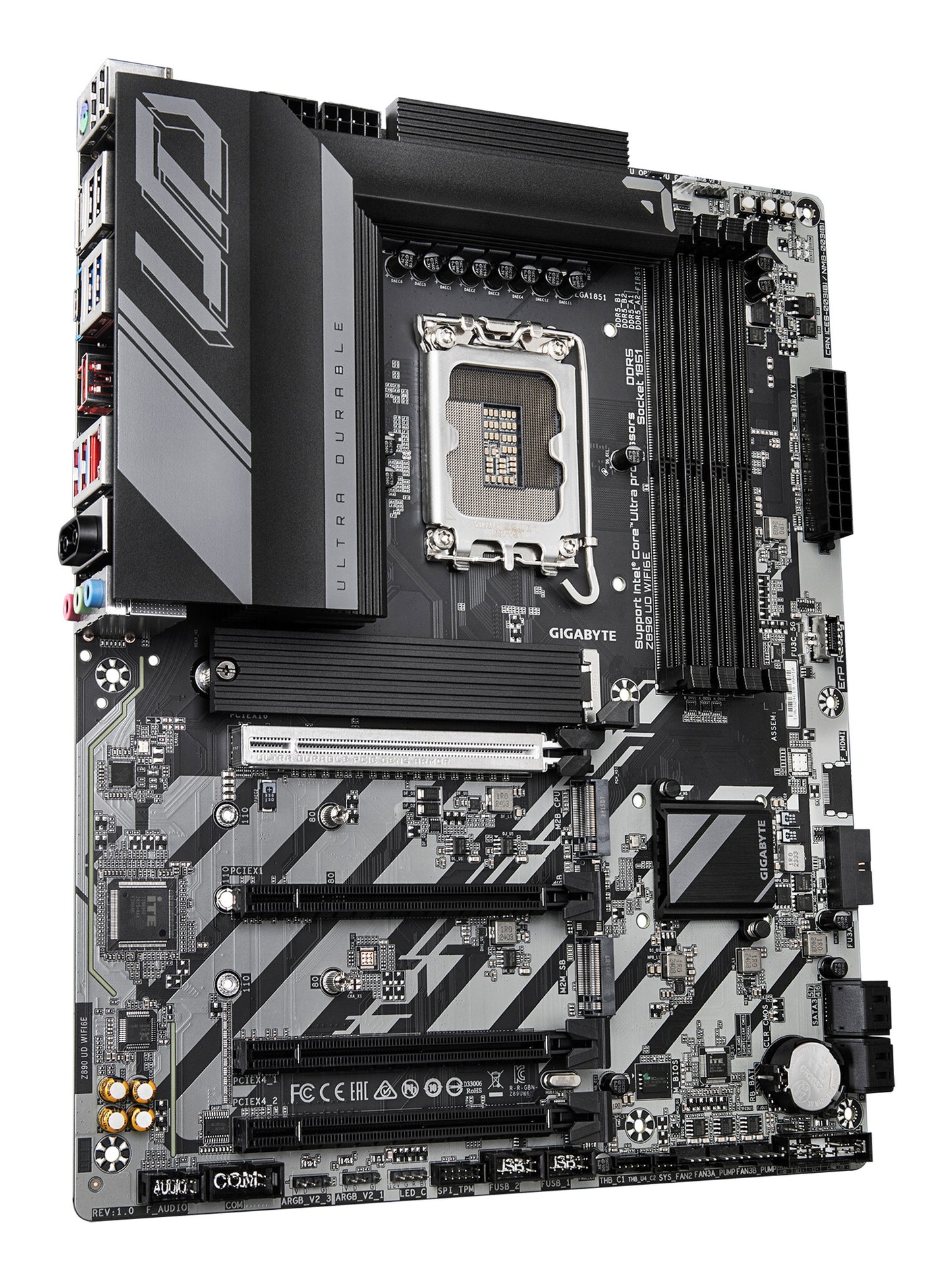 GIGABYTE Z890 UD WIFI6E moderkort Intel Z890 LGA 1851 (Socket V1) ATX